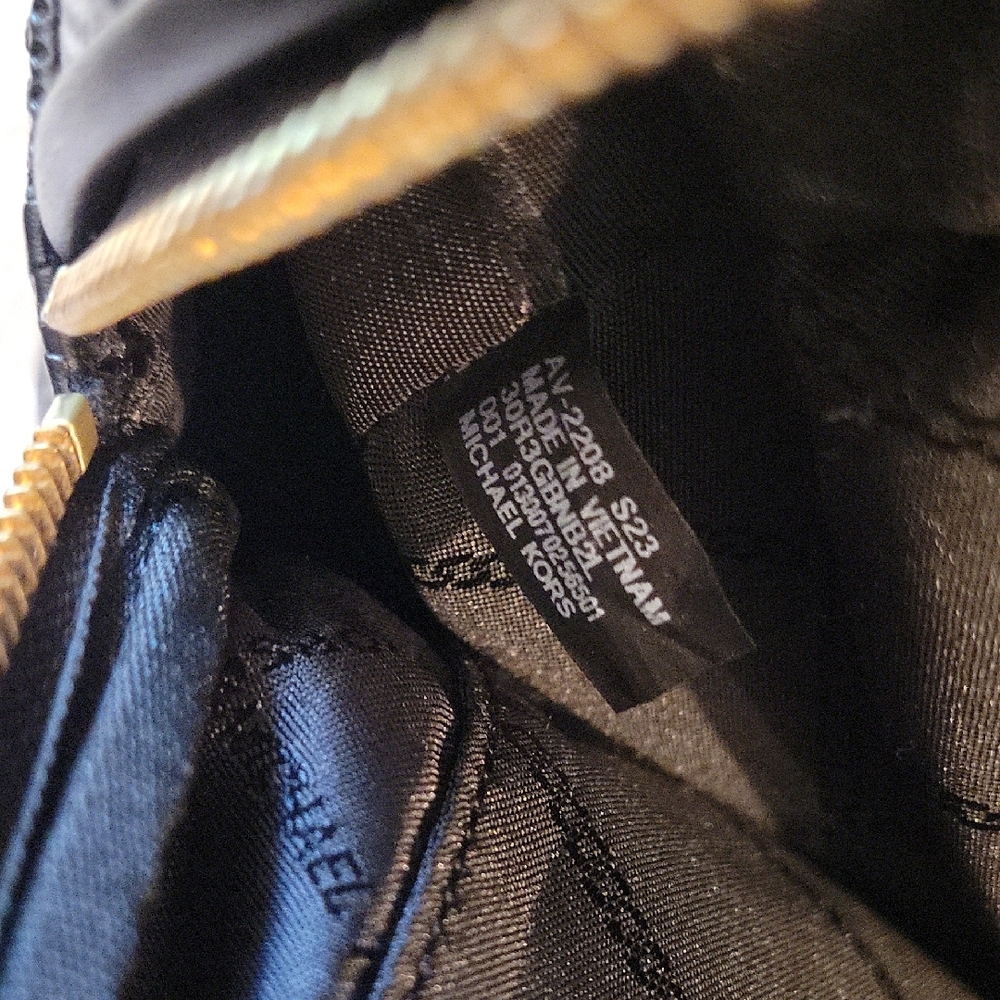 Michael Kors Monogram Brooklyn Elegant Black Backpack - Picture 7 of 10